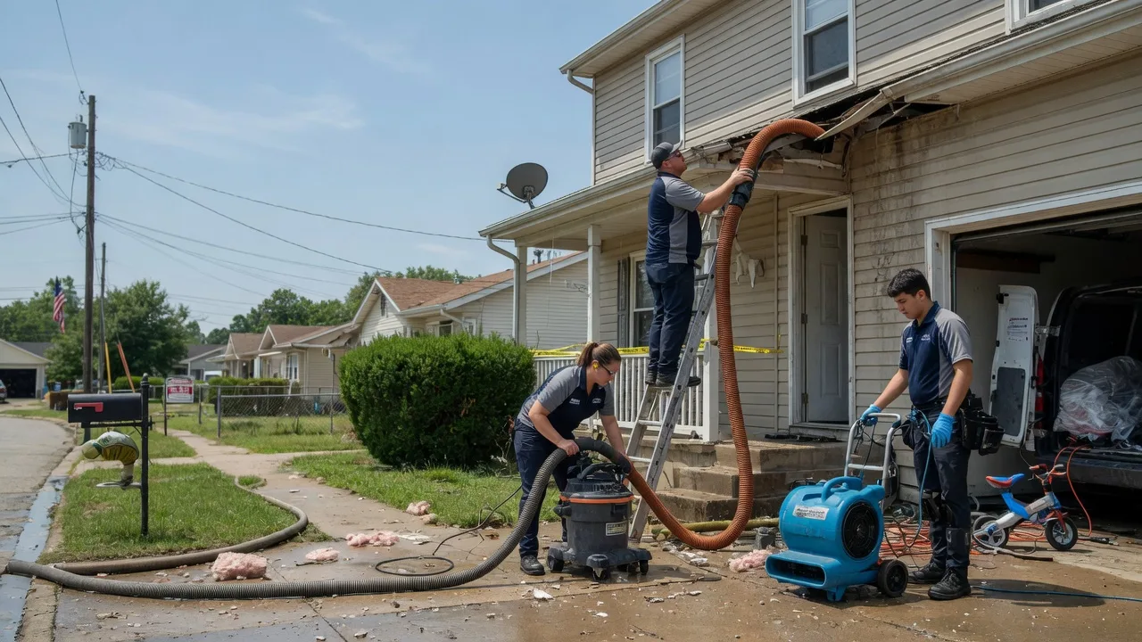 Water Damage Restoration in Bunker Hill, IN near me